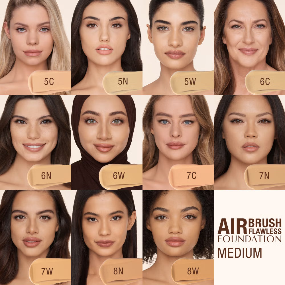 Charlotte Tilbury Foundation – Flawless Radiant Coverage