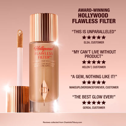 Charlotte Tilbury Hollywood Flawless Filter Liquid Glow Foundation Pakistan - Beauty Icon -