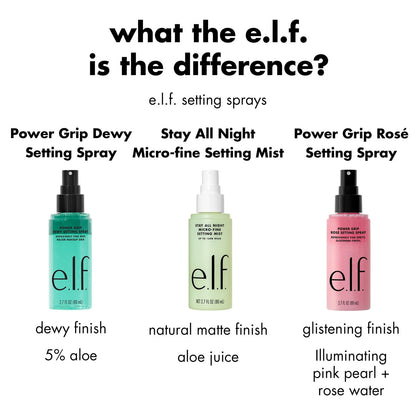 e.l.f. Power Grip Rosé Setting Spray