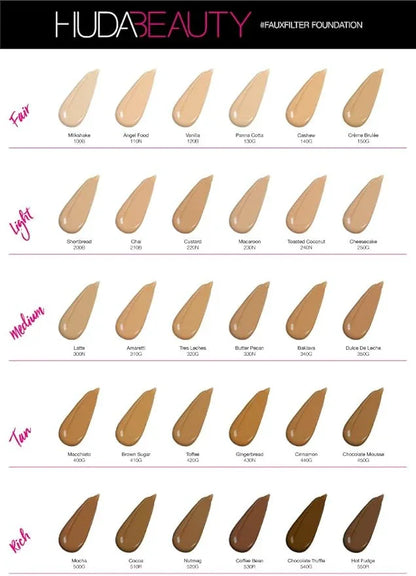 Huda Beauty Faux Filter Luminous Matte Foundation - Beauty Icon -Pakistan