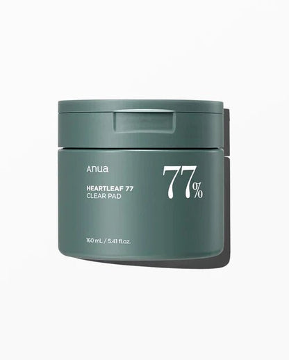 ANUA HEARTLEAF 77% CLEAR PADS 160ml - Beauty Icon - 