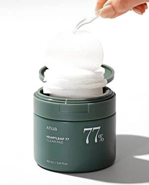 ANUA HEARTLEAF 77% CLEAR PADS 160ml - Beauty Icon - 