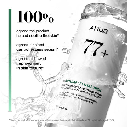 ANUA HEARTLEAF 77% SOOTHING TONER 250ml - Beauty Icon - 