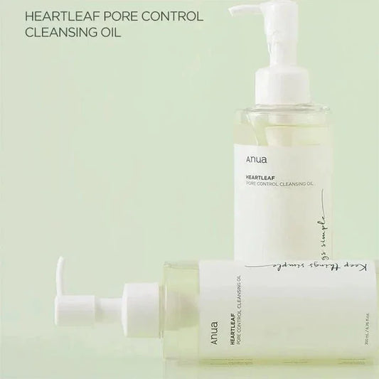 ANUA HEARTLEAF PORE CONTROL CLEANSING OIL 200ML - Beauty Icon -Pakistan