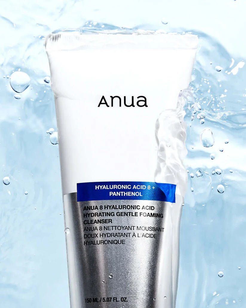 Anua Hyaluronic Acid + Panthenol Hydrating Gentle Foaming Cleanser - Beauty Icon - 