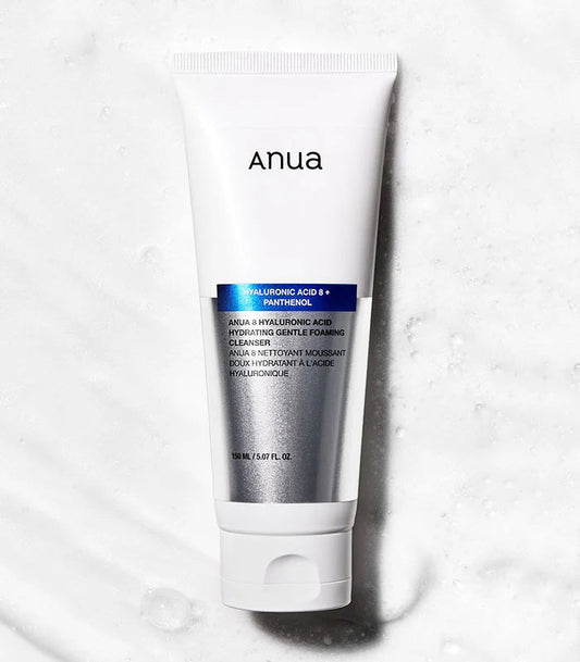 Anua Hyaluronic Acid + Panthenol Hydrating Gentle Foaming Cleanser - Beauty Icon - 