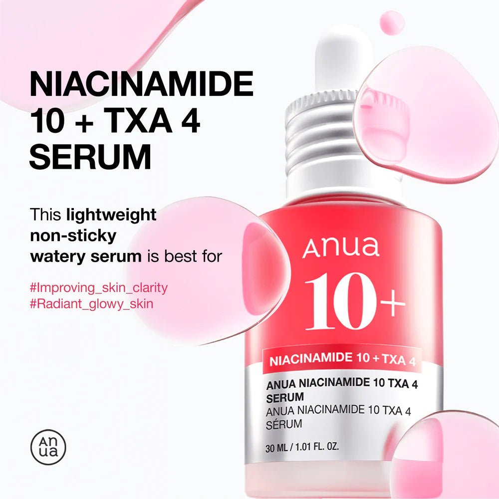 ANUA NIACINAMIDE 10% + TXA 4% FACE SERUM - Beauty Icon - 