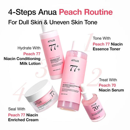 ANUA Peach 70% Niacinamide Face Serum 30ml - Beauty Icon - 
