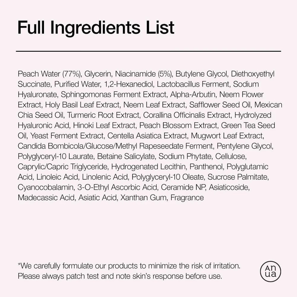 ANUA Peach 70% Niacinamide Face Serum 30ml - Beauty Icon - 