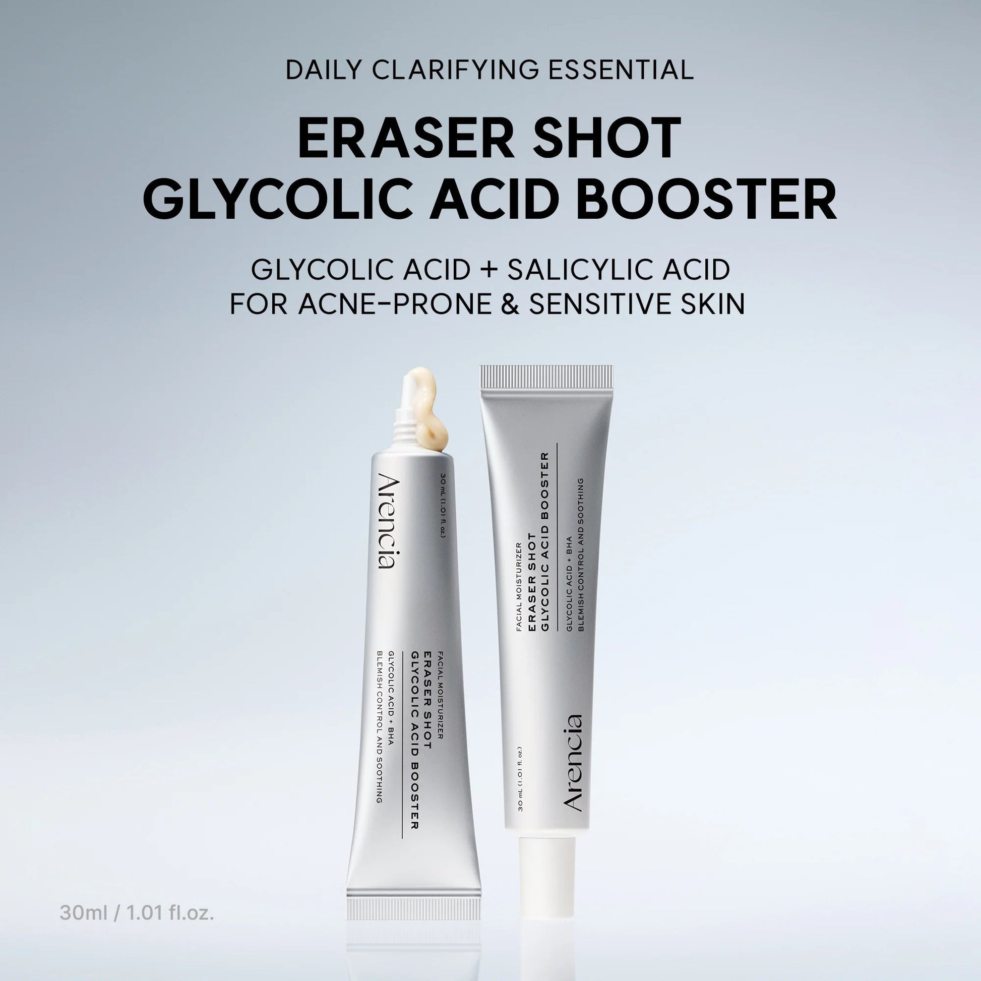 Arencia Eraser Shot Glycolic Acid Booster 30ml - Beauty Icon -