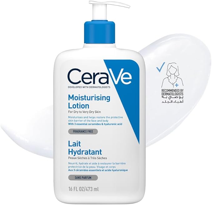 Cerave Moisturising Lotion for dry to very dry skin 236ml - Beauty Icon - 