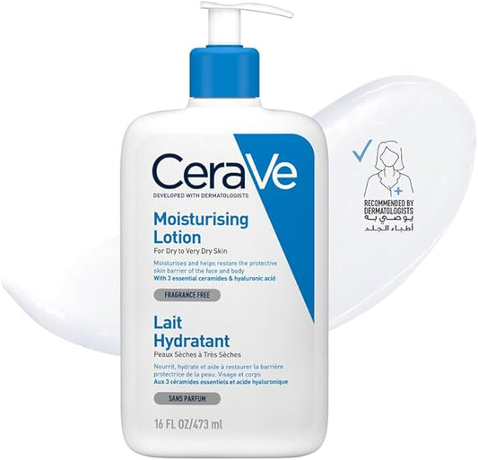 Cerave Moisturising Lotion for dry to very dry skin 236ml - Beauty Icon - 