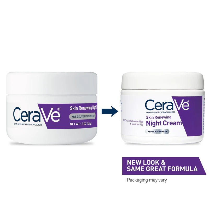 CeraVe Skin Renewing Face Night Cream 48g - Beauty Icon - 