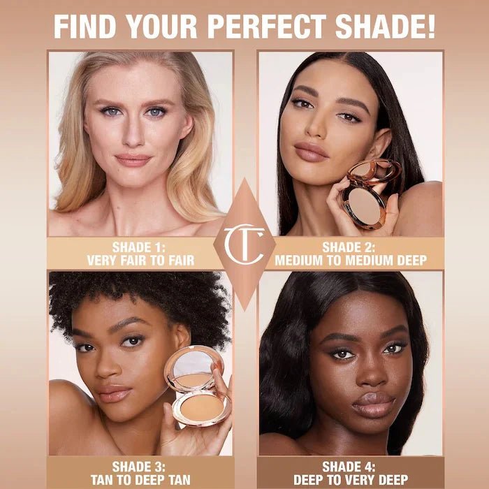 Charlotte Tilbury Airbrush Flawless Finish Setting Powder - Beauty Icon - Flawless Finish Setting Powder