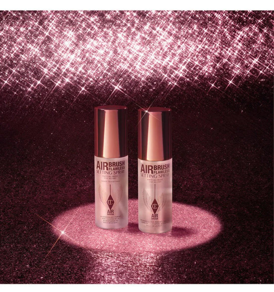 Charlotte Tilbury Airbrush Flawless Mini Setting Spray Kit - Beauty Icon - 