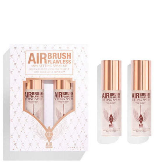 Charlotte Tilbury Airbrush Flawless Mini Setting Spray Kit - Beauty Icon - 