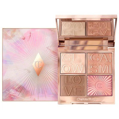 Charlotte Tilbury Glowgasm Face Palette – Radiant Highlighter & Blush - Beauty Icon - 