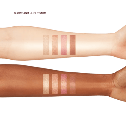 Charlotte Tilbury Glowgasm Face Palette – Radiant Highlighter & Blush - Beauty Icon - 
