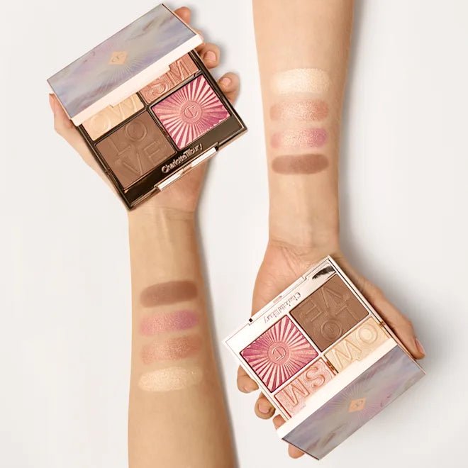 Charlotte Tilbury Glowgasm Face Palette – Radiant Highlighter & Blush - Beauty Icon - 