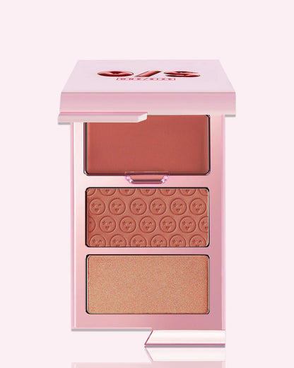 Cheek Clapper 3D Blush Trio Palette - Beauty Icon - 