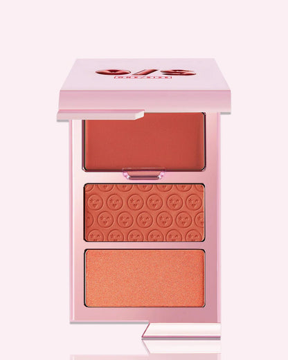 Cheek Clapper 3D Blush Trio Palette - Beauty Icon - 