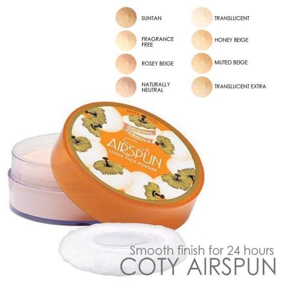 Coty Airspun Loose Face Powder Translucent - Beauty Icon - 