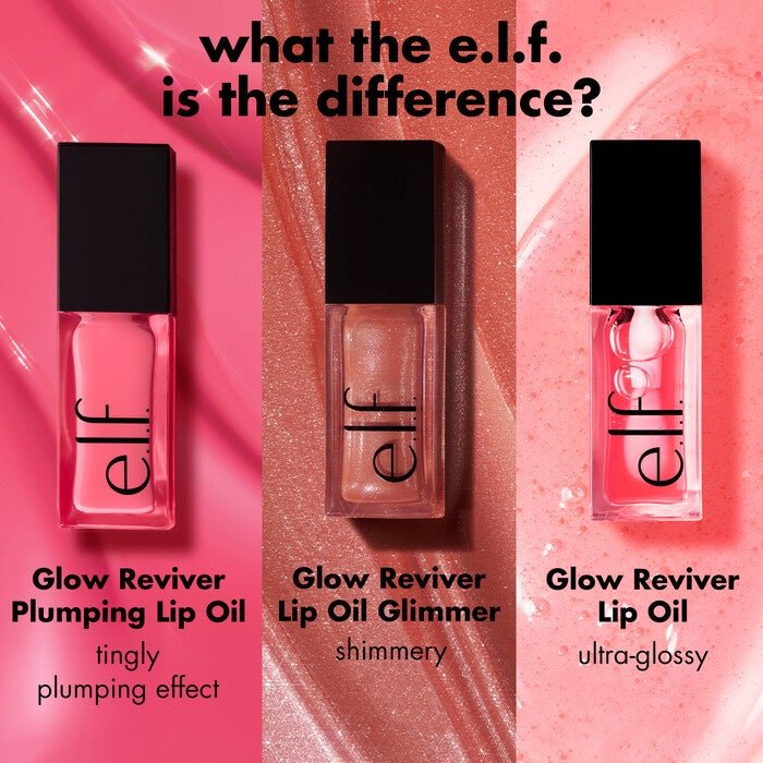 e.l.f. Glow Reviver Plumping Lip Oil - Beauty Icon - Glow Reviver Plumping Lip Oil