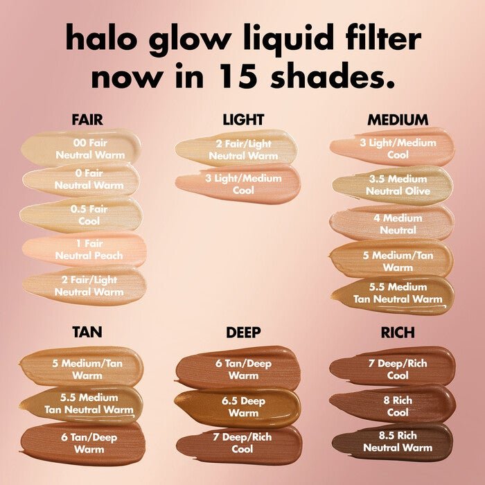 e.l.f. Halo Glow Liquid Filter – Viral Glow Booster - Beauty Icon - Halo Glow Liquid Filter