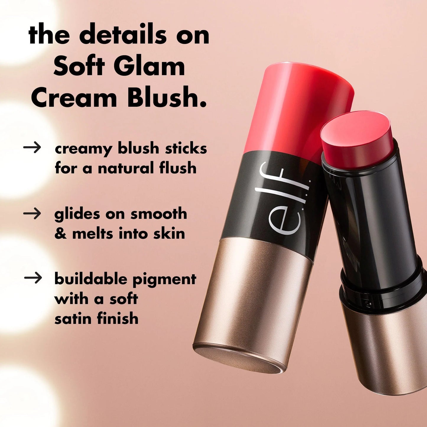 e.l.f. Soft Glam Cream Blush - Beauty Icon -