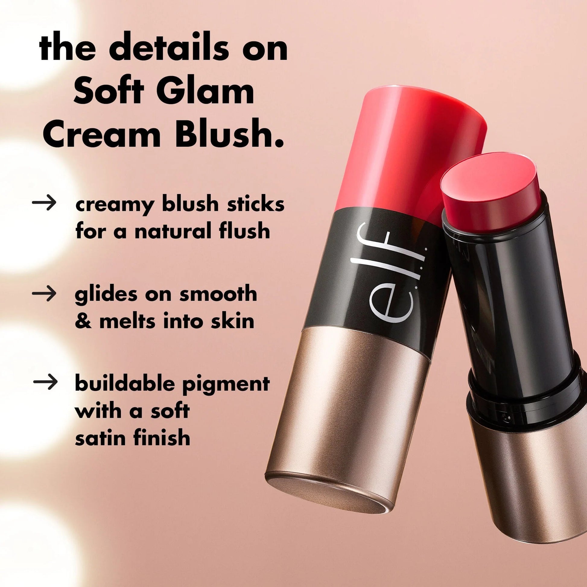 e.l.f. Soft Glam Cream Blush - Beauty Icon -