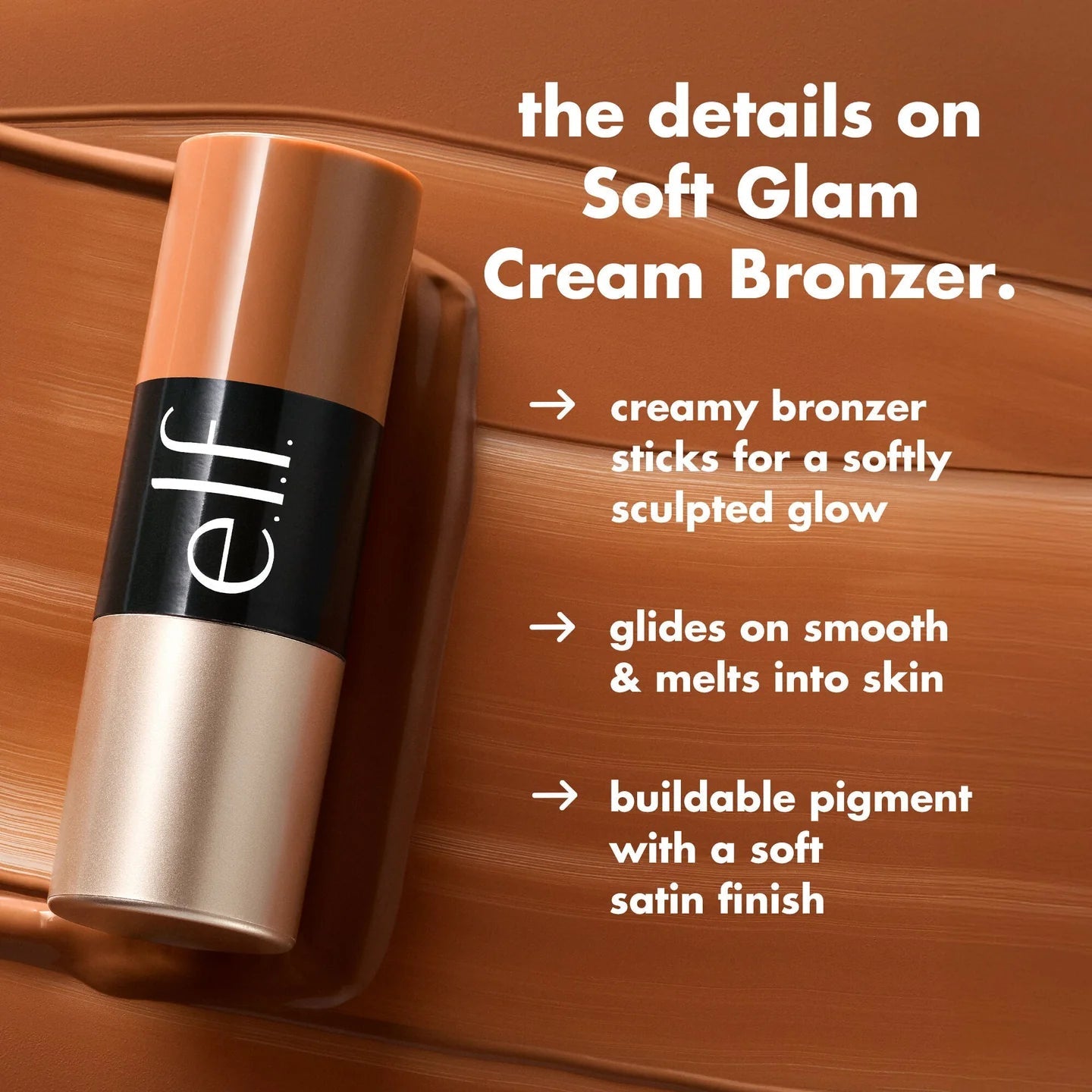 e.l.f. Soft Glam Cream Bronzer - Beauty Icon -
