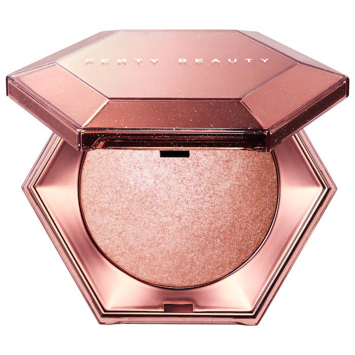 Fenty diamond bomb highlighter Shade rose rave - Beauty Icon - 