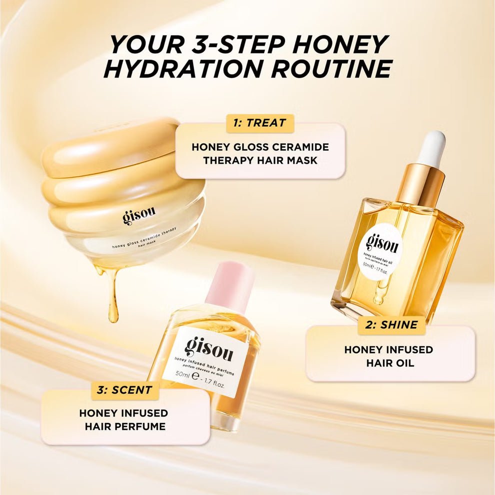 gisou honey Gloss Creamide Therapy Hair Mask 230Ml - Beauty Icon - 