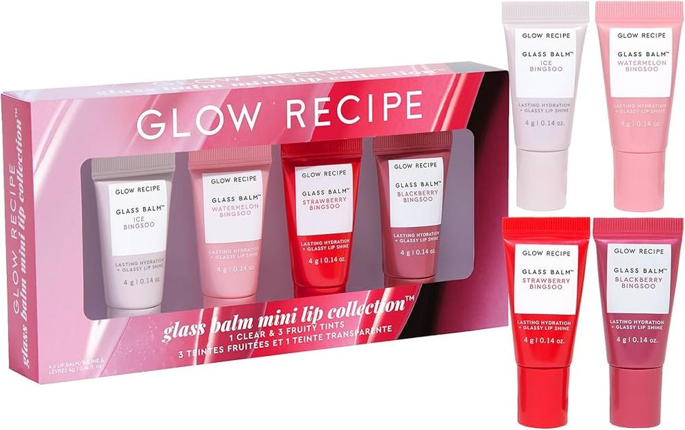 Glow Recipe Glass Balm Mini Lip Collection - Beauty Icon - 