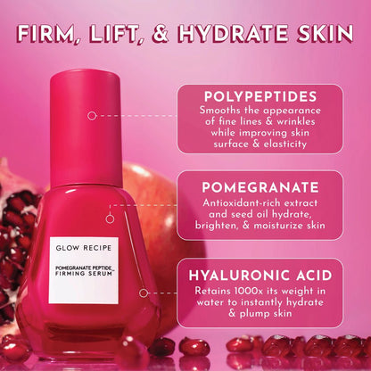 Glow Recipe Pomegranate Peptide Firming Serum 30 - Beauty Icon - 