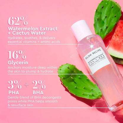 Glow Recipe Water Melon Glow PHA + BHA Pore Tightening Toner - Beauty Icon - 