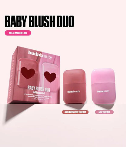 Huda Beauty Baby Blush Mild Mocktail Duo Kit | Mini Liquid Blush Set Pakistan | BeautyIcon.pk - Beauty Icon -