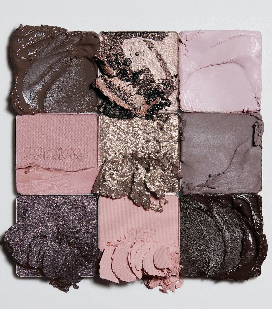 Huda Beauty Creamy Obsessions Eyeshadow Palette Greige - Beauty Icon - palette