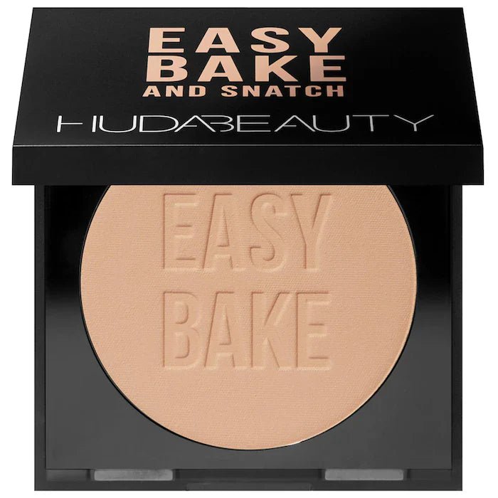 Huda Beauty Easy Bake and Snatch Pressed Powder - Beauty Icon - setting powder