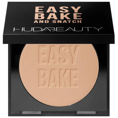 Huda Beauty Easy Bake and Snatch Pressed Powder - Beauty Icon - setting powder