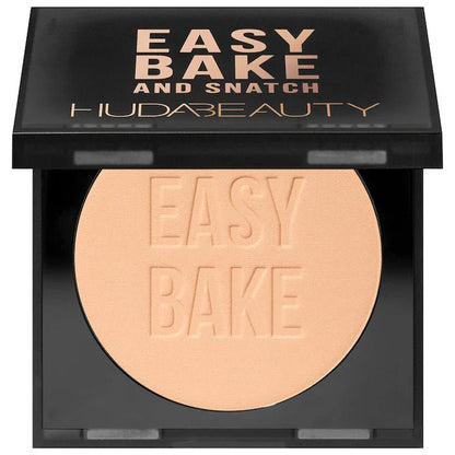 Huda Beauty Easy Bake and Snatch Pressed Powder - Beauty Icon - setting powder