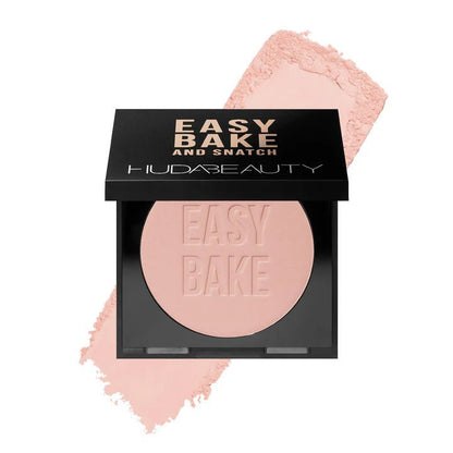 Huda Beauty Easy Bake and Snatch Pressed Powder - Beauty Icon - setting powder