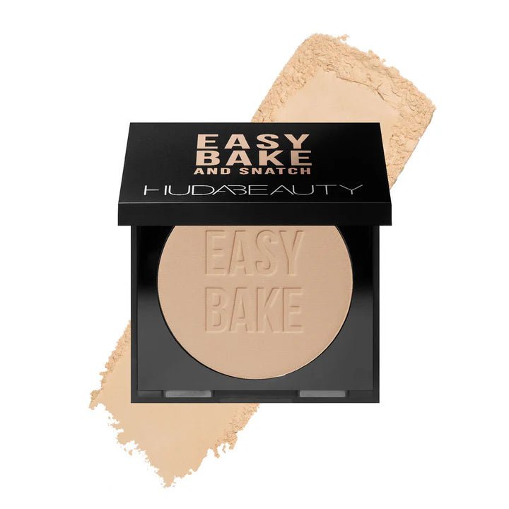 Huda Beauty Easy Bake and Snatch Pressed Powder - Beauty Icon - setting powder