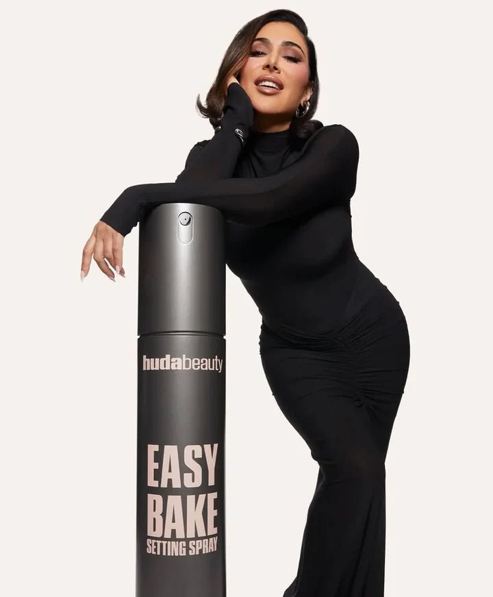| HUDA BEAUTY Easy Bake Setting Spray with 16 - Hour Wear - Beauty Icon - Huda Beauty