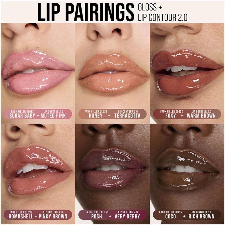 huda Beauty Faux Filter Extra Shine Lip Gloss - Beauty Icon - gloss