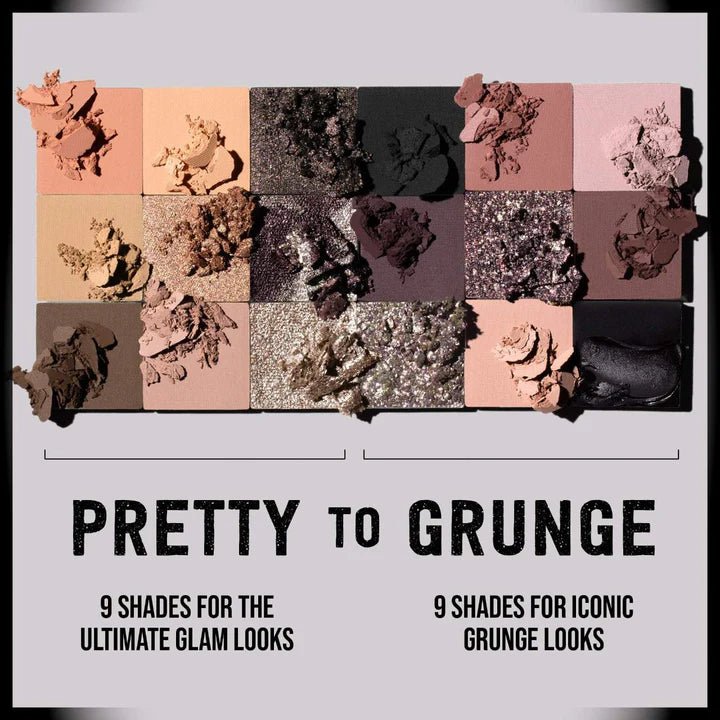Huda Beauty Pretty Grunge Eyeshadow Palette - Beauty Icon - huda eyeshadow pretty grunge