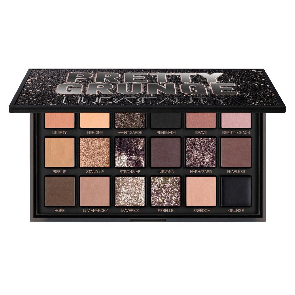 Huda Beauty Pretty Grunge Eyeshadow Palette - Beauty Icon - huda eyeshadow pretty grunge