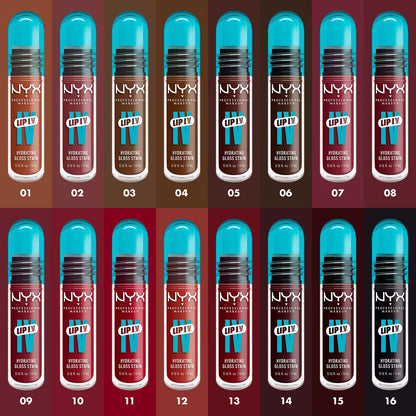NYX Lip I.V. Hydrating Lip Gloss Stain Pakistan