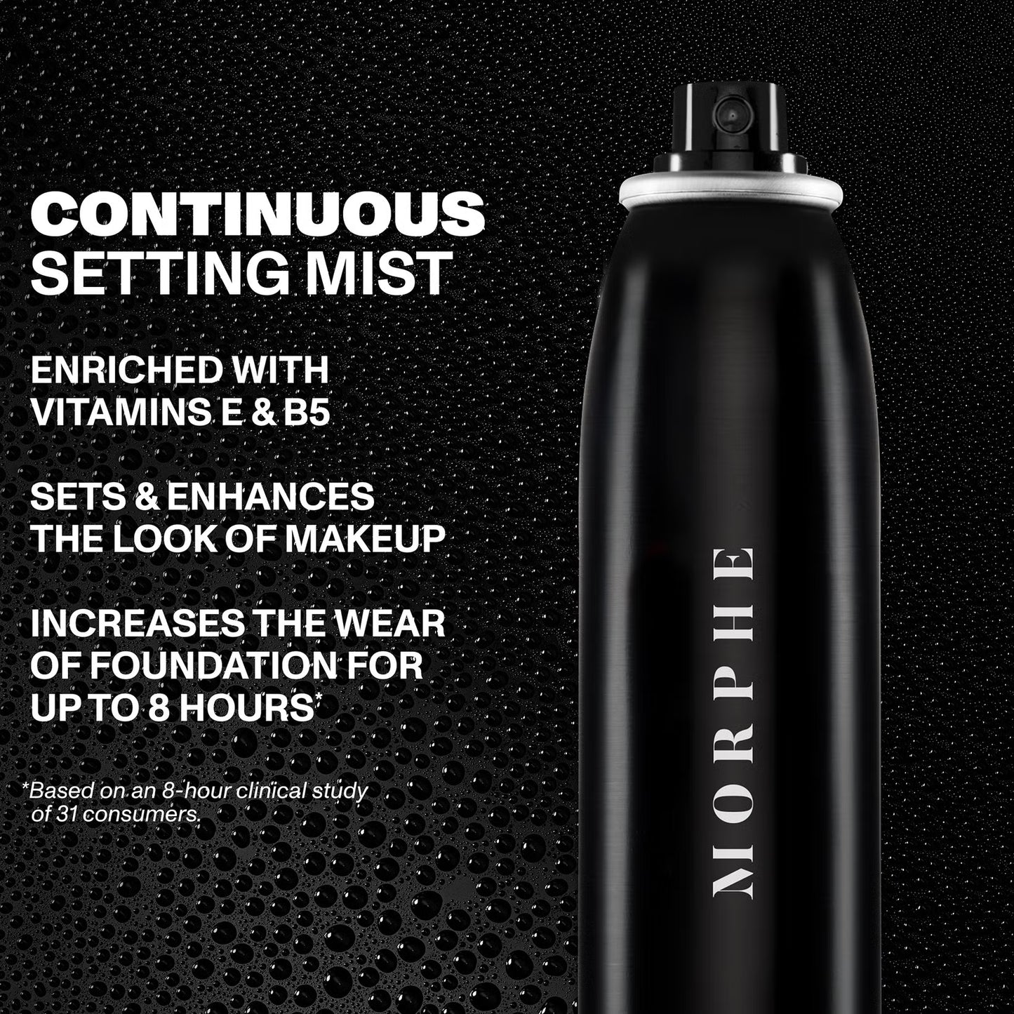 Morphe Mini Continuous Setting Spray, 1.3 oz/36.8 g
