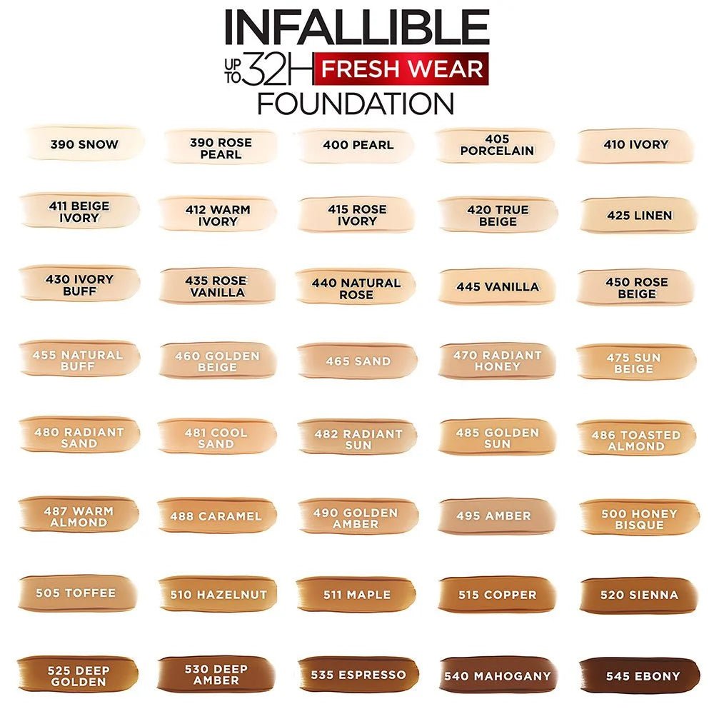 Loreal Infallible 32H Fresh Wear Foundation 30ml - Beauty Icon - 